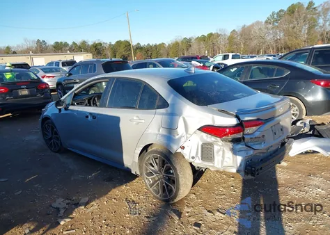 2022 Toyota Corolla Se from USA, damaged, VIN 5YFS4MCE9NP134028